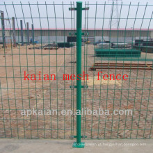 Hebei anping KAIAN verde pvc revestido galvanizado soldado fio esgrima